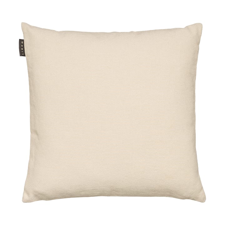 Housse de coussin Pepper 50x50 cm - Crème beige - Linum