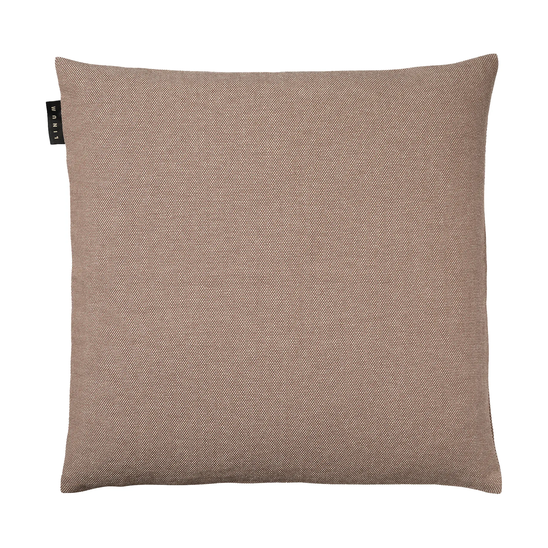 Housse de coussin Pepper 50x50 cm, Taupe foncé Linum