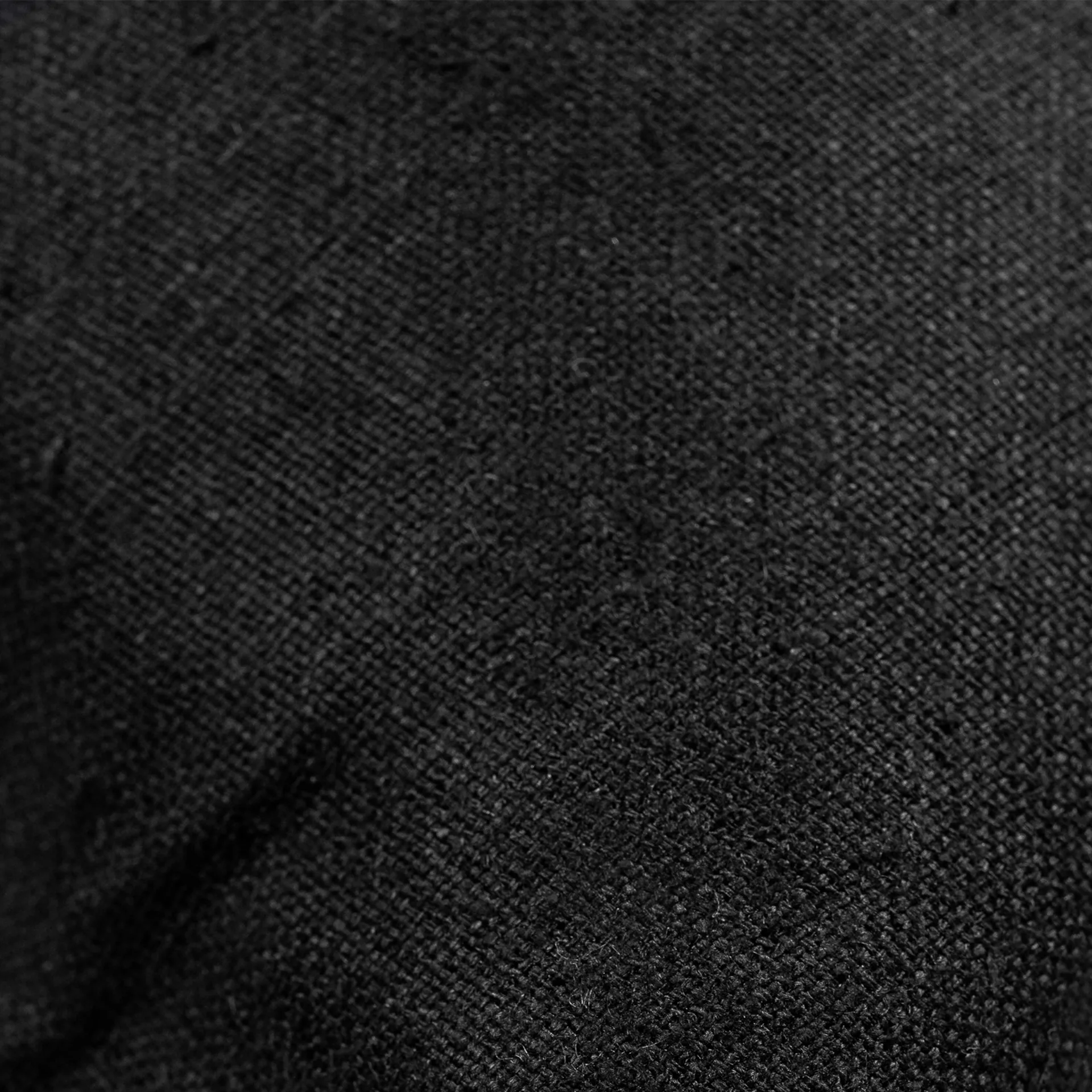 Housse de coussin Seta 50x50 cm, Noir Linum