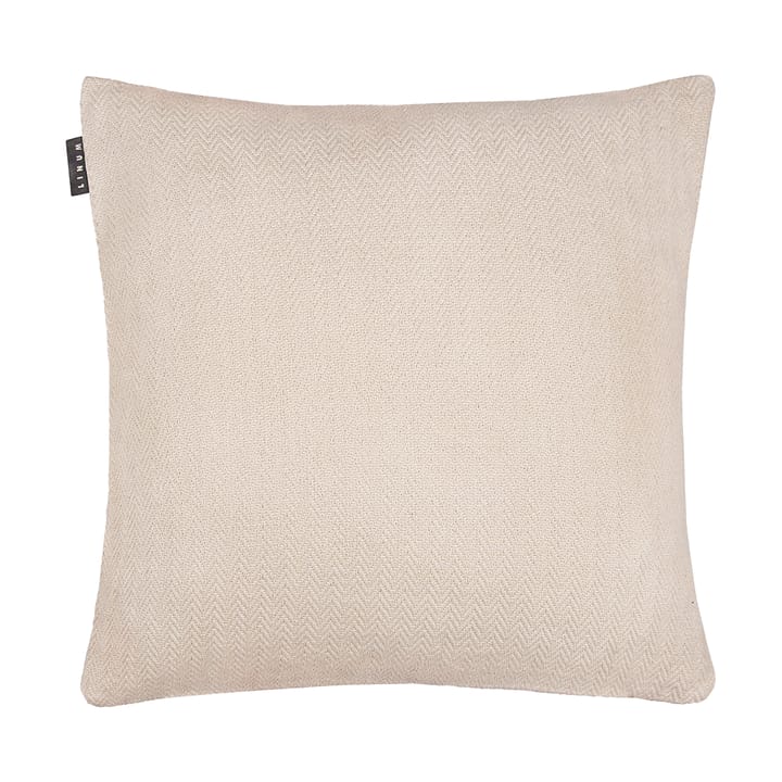 Housse de coussin Shepard 50x50 cm - Blanc grisâtre - Linum