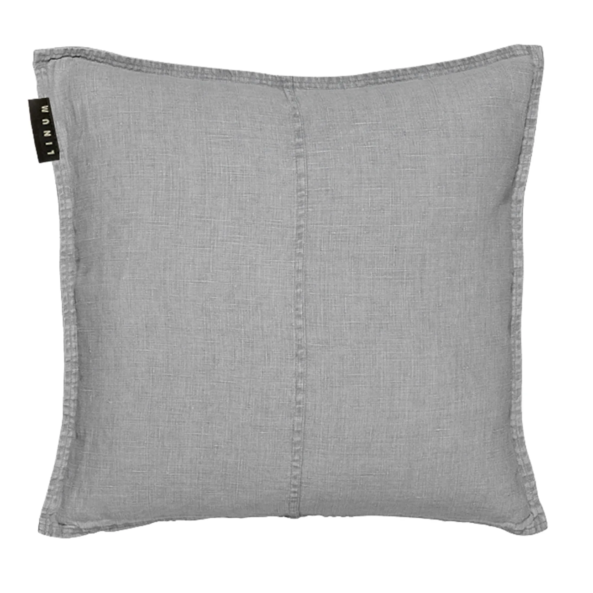 Housse de coussin West 50x50 cm, gris clair Linum