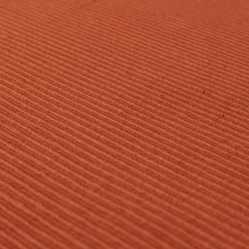 Lot de 2 sets de table Uni 35x46 cm - Orange rouille - Linum