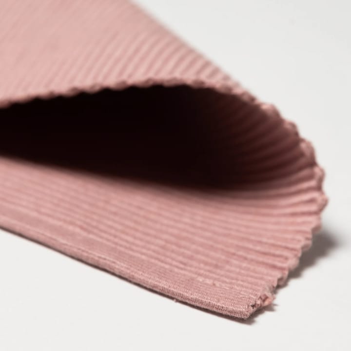 Lot de 2 sets de table Uni 35x46 cm, Rose poudré Linum