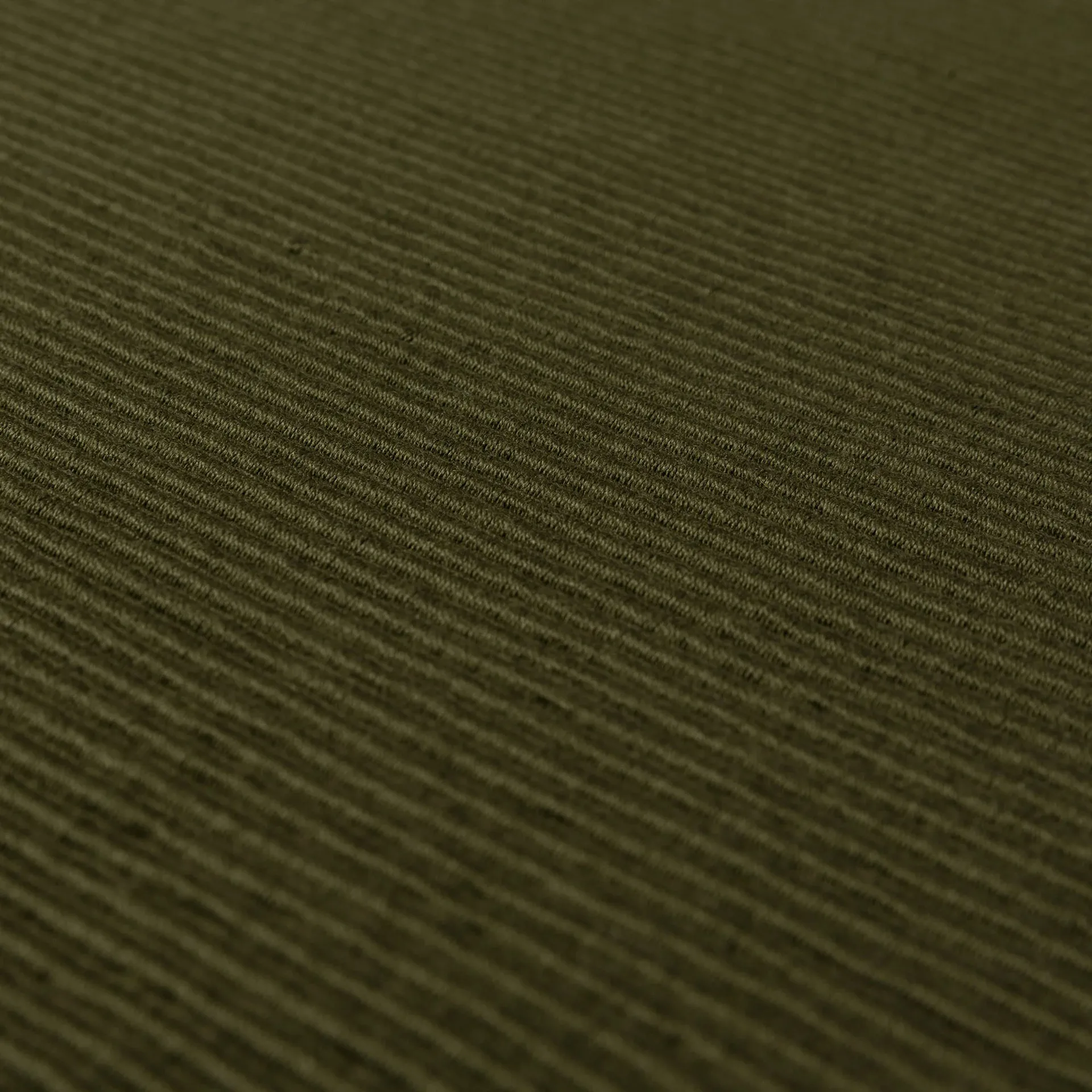 Lot de 2 sets de table Uni 35x46 cm, Vert olive foncé Linum