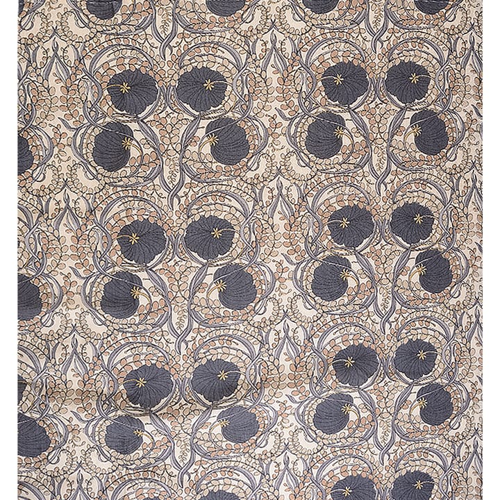 Nappe Nouveau 170 x 250cm - Gris charbon foncé - Linum