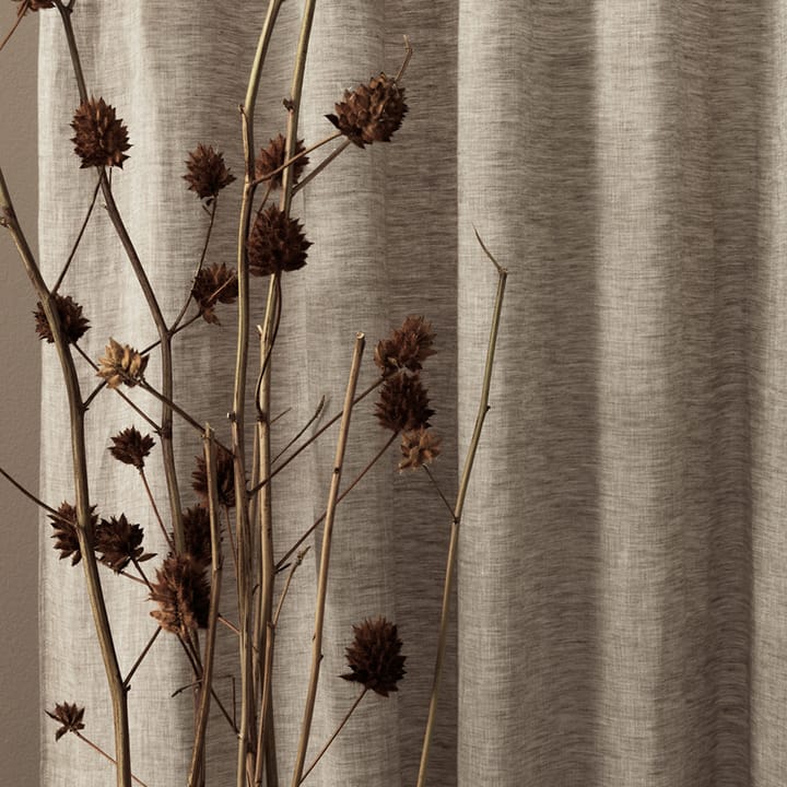 Rideau Intermezzo - Marron taupe - Linum