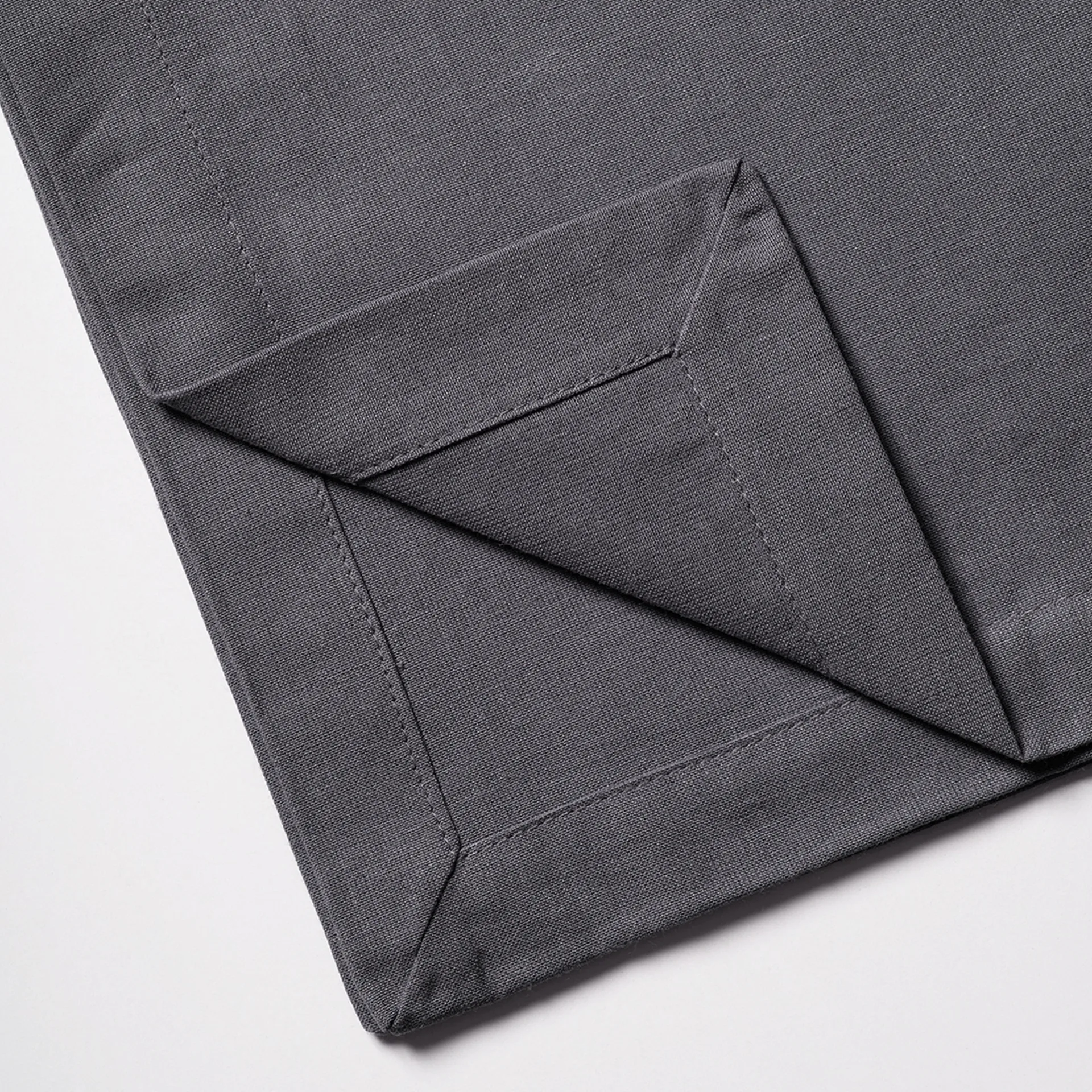 Serviette Robert Lot de 4, Gris granit Linum