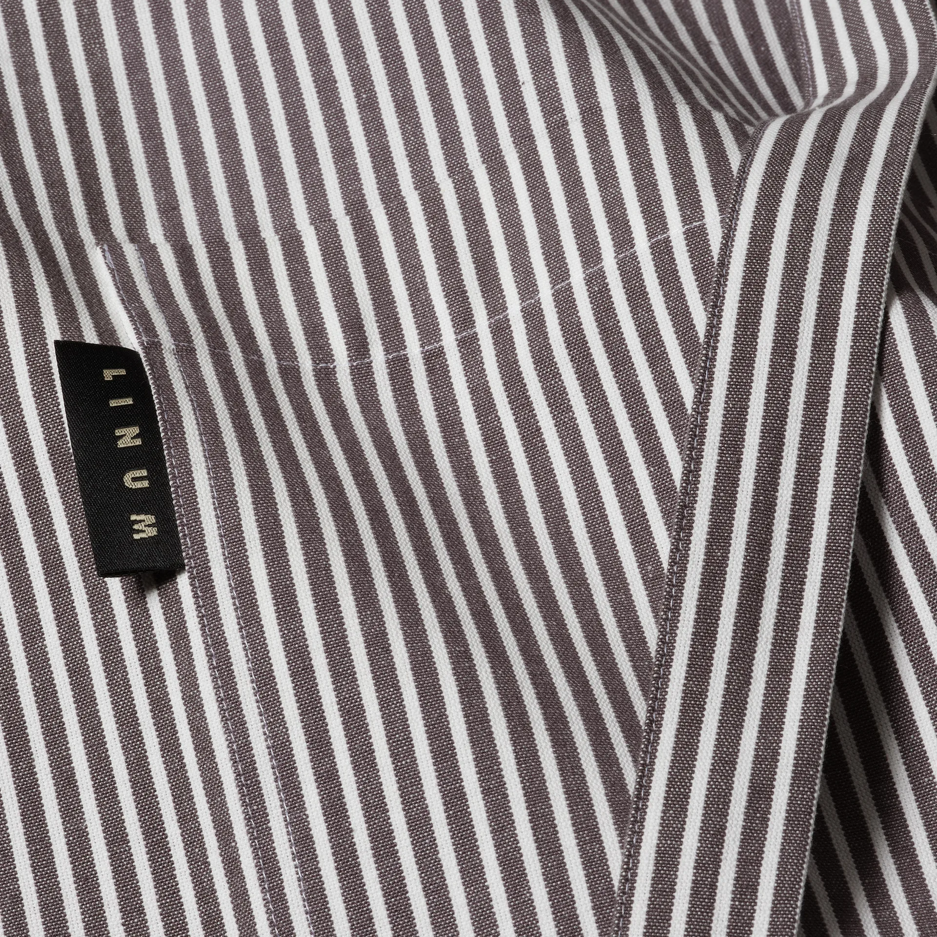 Tablier Emma, Gris granit Linum