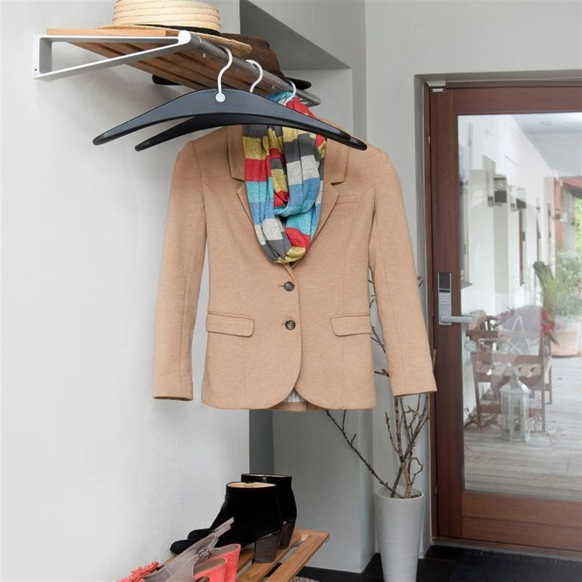 Étagère à chapeaux Knax, chêne huilé LoCa