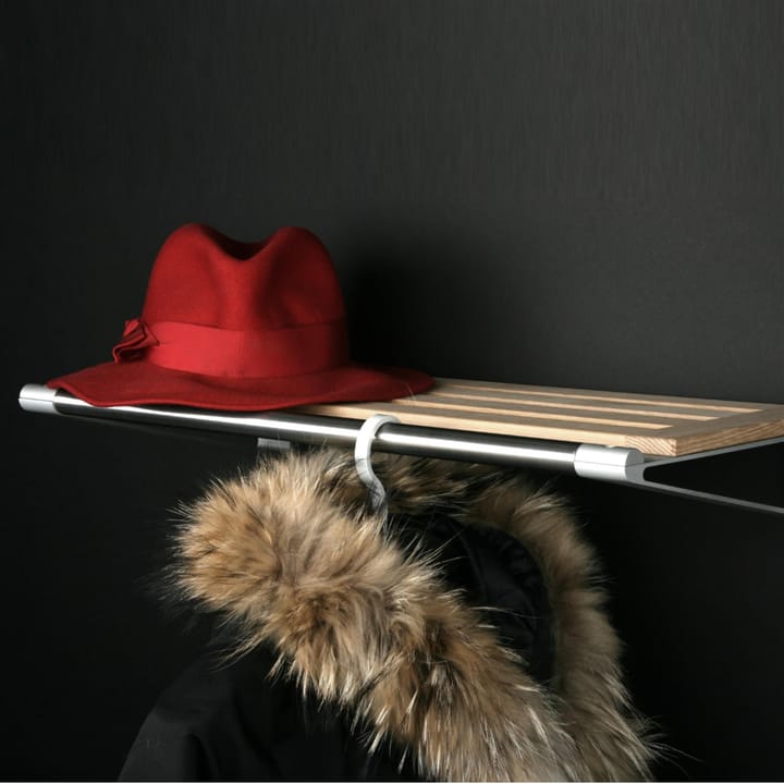 Étagère à chapeaux Knax, chêne savonné LoCa