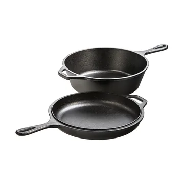 Casserole combinée en fonte Classic collection - 3 litres - Lodge