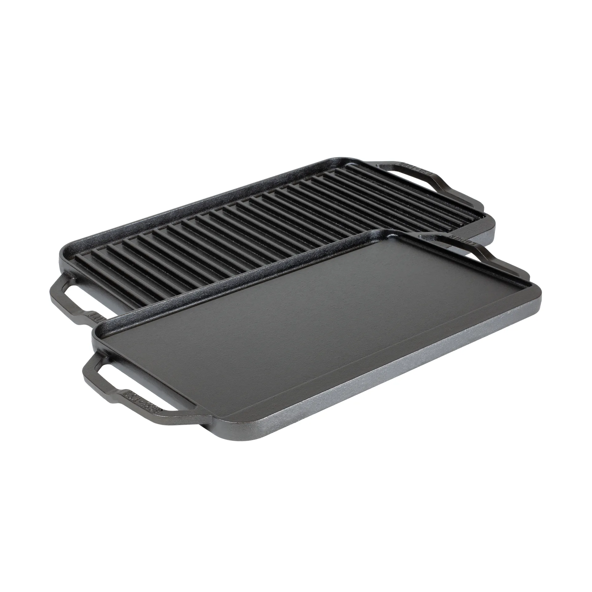 Plaque réversible à rôtir et griller Chef collection, 50x25 cm Lodge