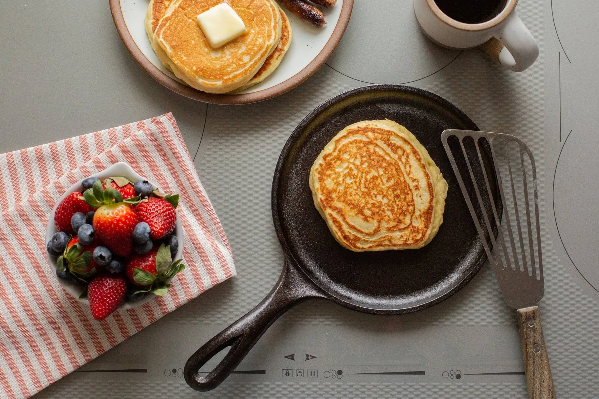Poêle à crêpes/pancakes Classic collection, Ø27 cm Lodge