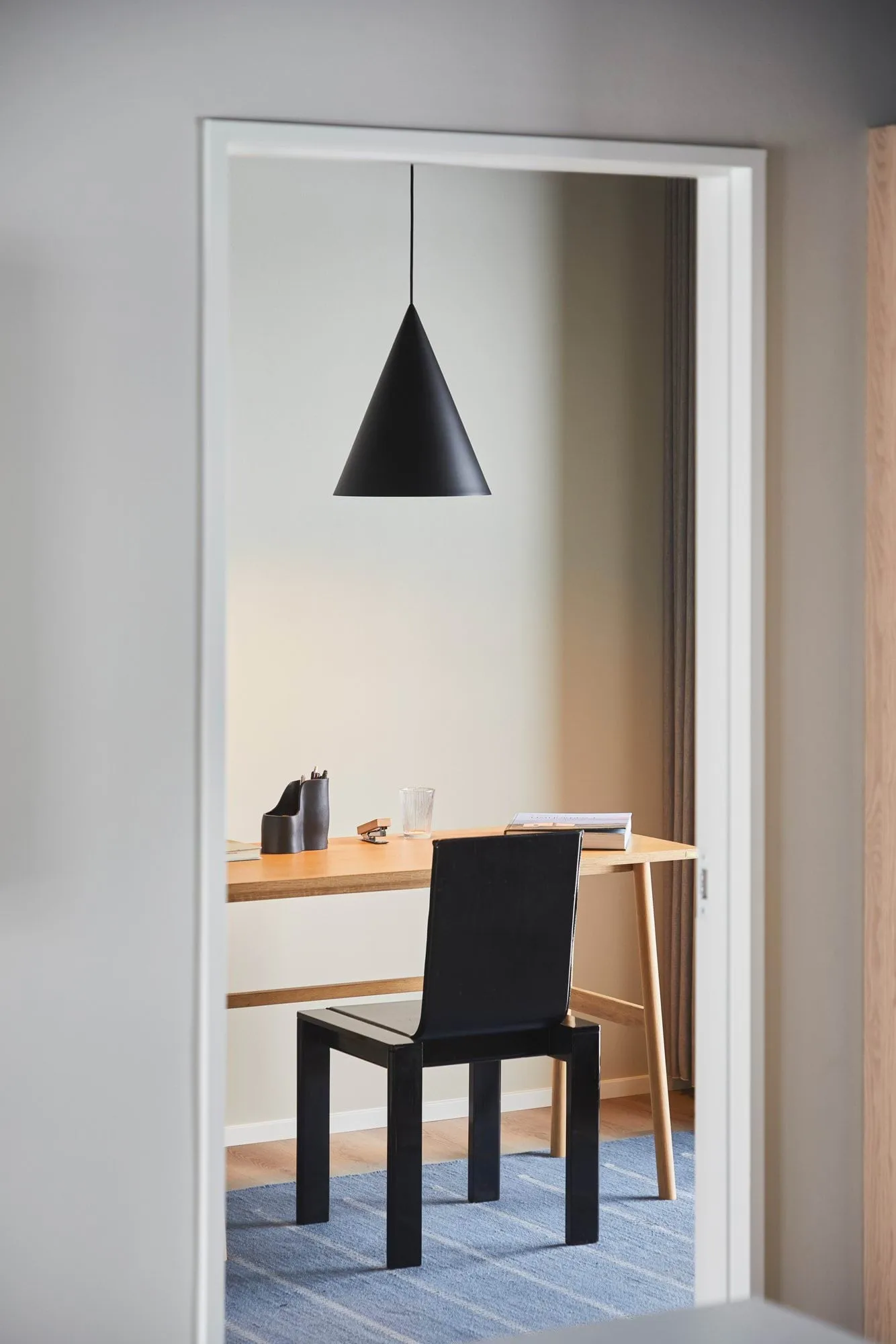 Suspension Hanzu, Noir, Ø35 cm Loom Design