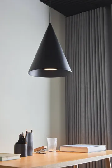 Suspension Hanzu - Noir, Ø35 cm - Loom Design