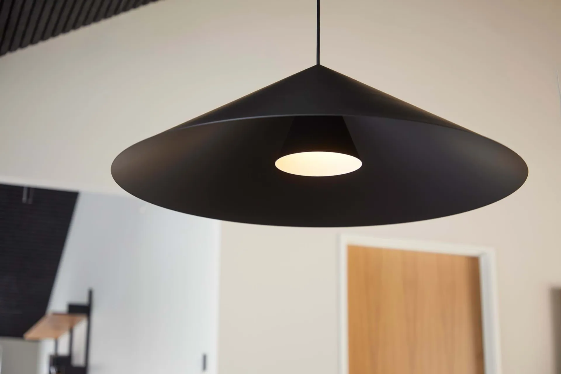 Suspension Hanzu, Noir, Ø75 cm Loom Design