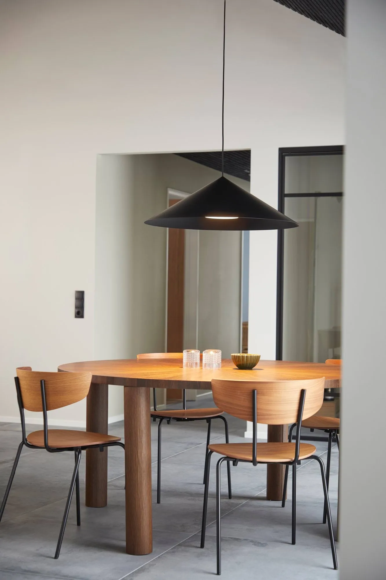 Suspension Hanzu, Noir, Ø75 cm Loom Design