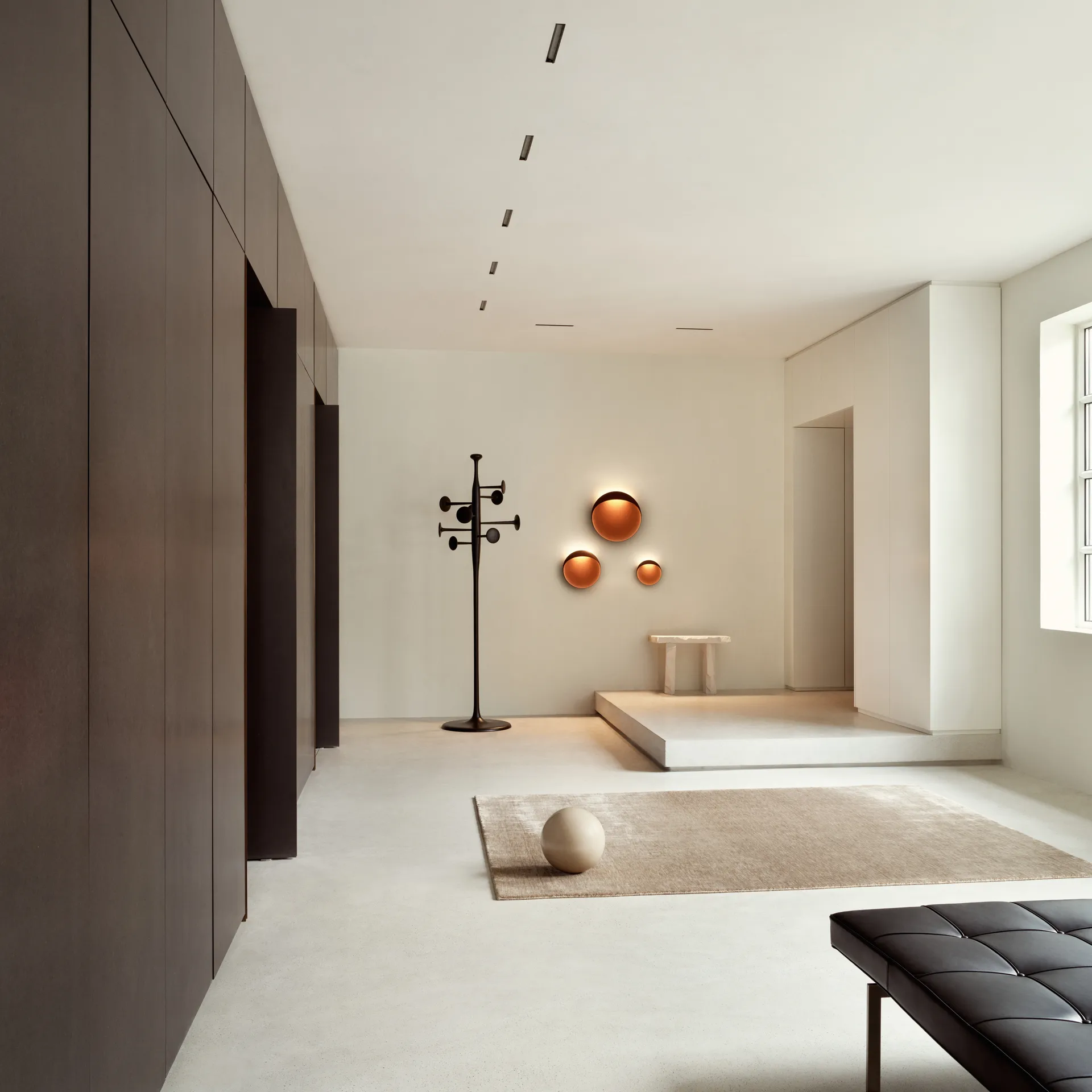 Applique murale Flindt Ø40cm, Corten Louis Poulsen