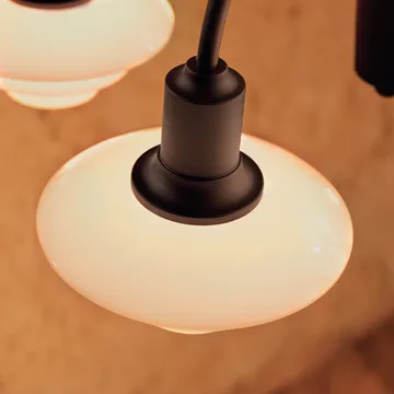 Chandelier PH 1/1 Centenary Edition lustre - Brass-dusty terracotta, 3 bras - Louis Poulsen