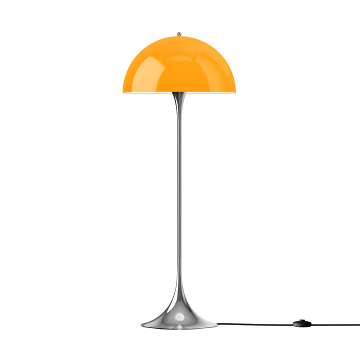Lampadaire Panthella 500 - Original opal orange - Louis Poulsen