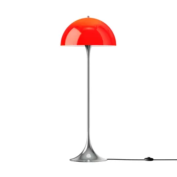 Lampadaire Panthella 500 - Original opal red - Louis Poulsen