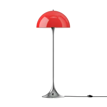 Lampadaire Panthella 500 - Original opal red - Louis Poulsen