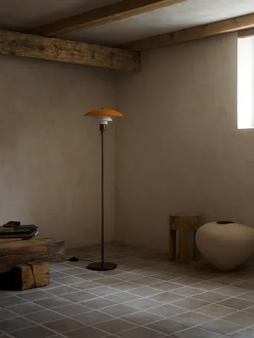 Lampadaire PH 3½-2½ Centenary Edition - Amber-opal white - Louis Poulsen