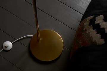 Lampadaire VL Ring Crown - Laiton-verre opale - Louis Poulsen