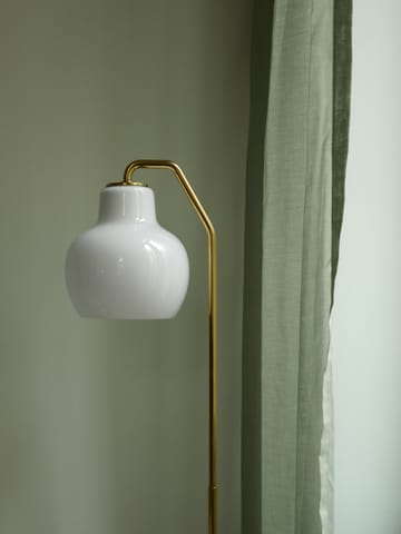 Lampadaire VL Ring Crown - Laiton-verre opale - Louis Poulsen