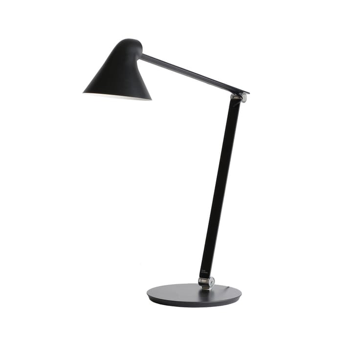 Lampe de bureau NJP - Noir, repose-pieds, 3000k - Louis Poulsen