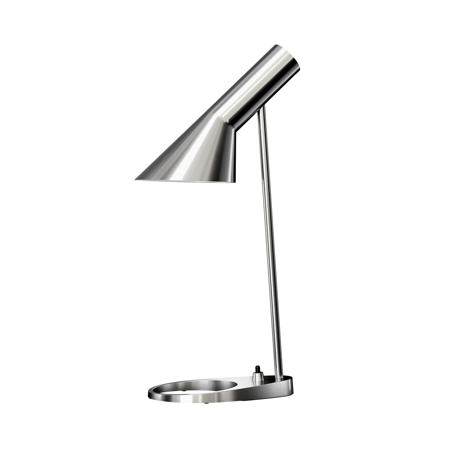 Lampe de table AJ MINI, Acier inoxydable poli Louis Poulsen