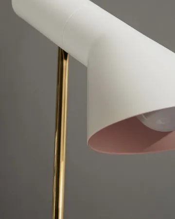 Lampe de table AJ Mini Anniversary edition - Matte white-pale rose - Louis Poulsen