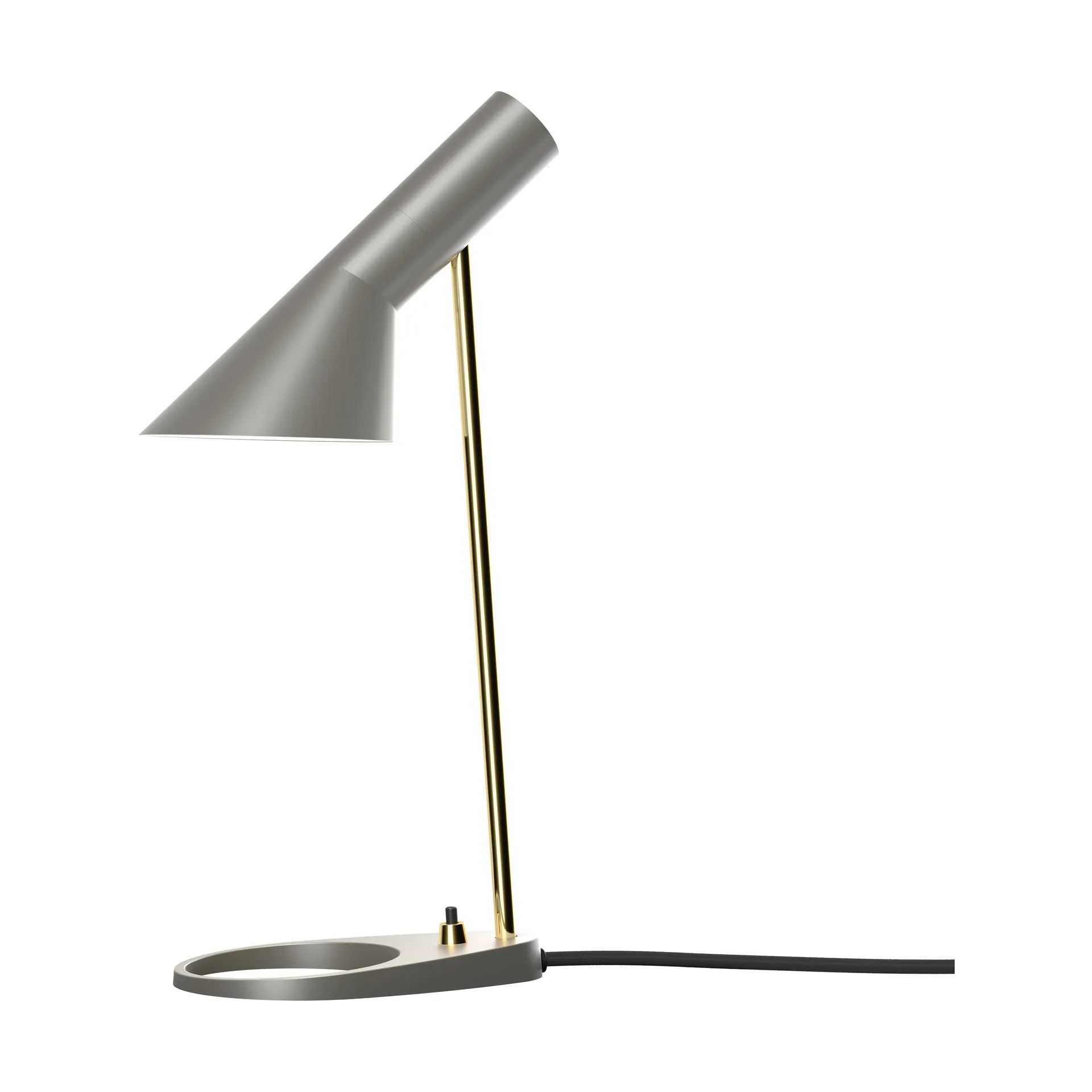 Lampe de table AJ MINI, Brass-warm grey Louis Poulsen