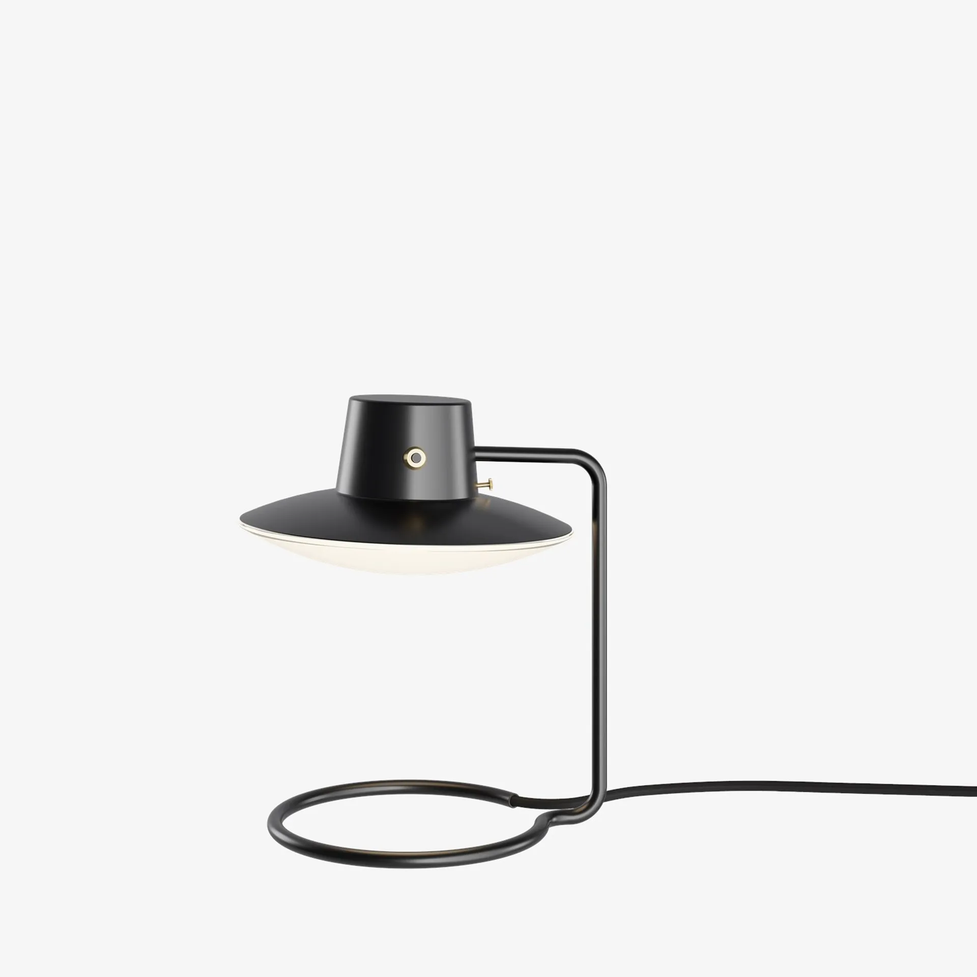 Lampe de table AJ Oxford 28 cm noir, Noir Louis Poulsen