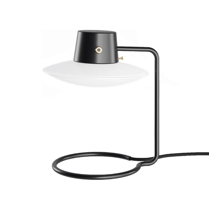 Lampe de table AJ Oxford 28 cm noir - Verre opale - Louis Poulsen