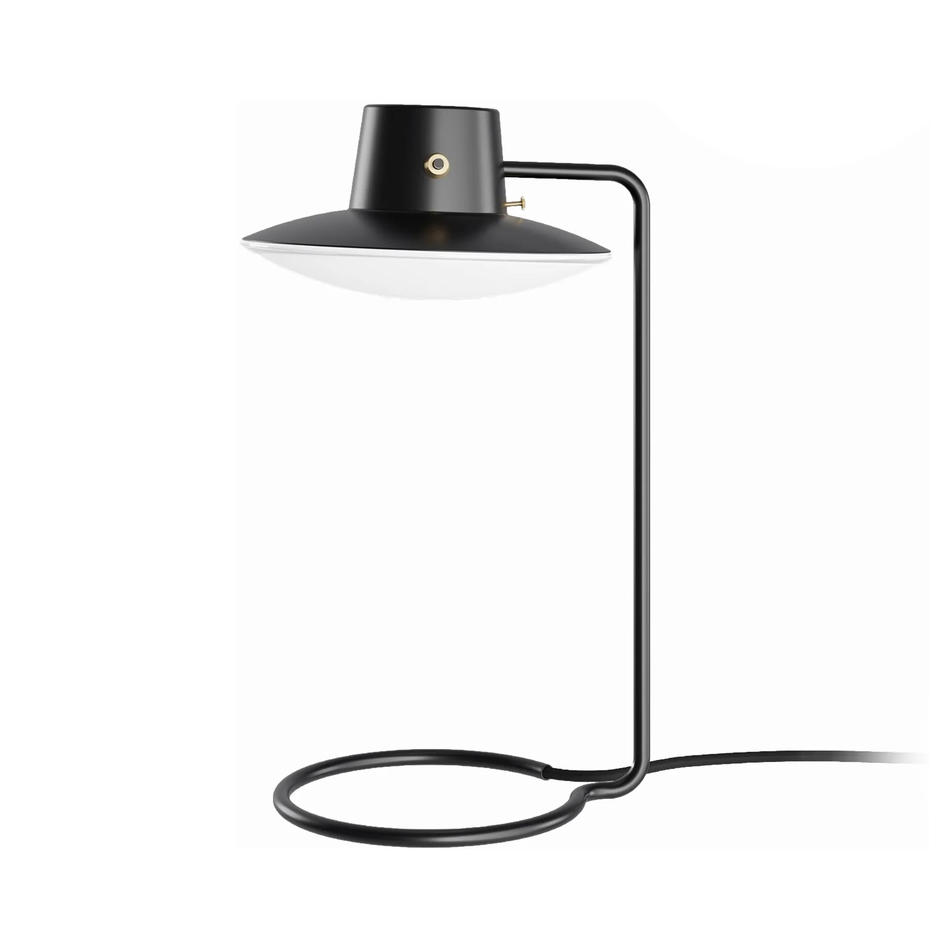 Lampe de table AJ Oxford 41 cm noir, Noir Louis Poulsen