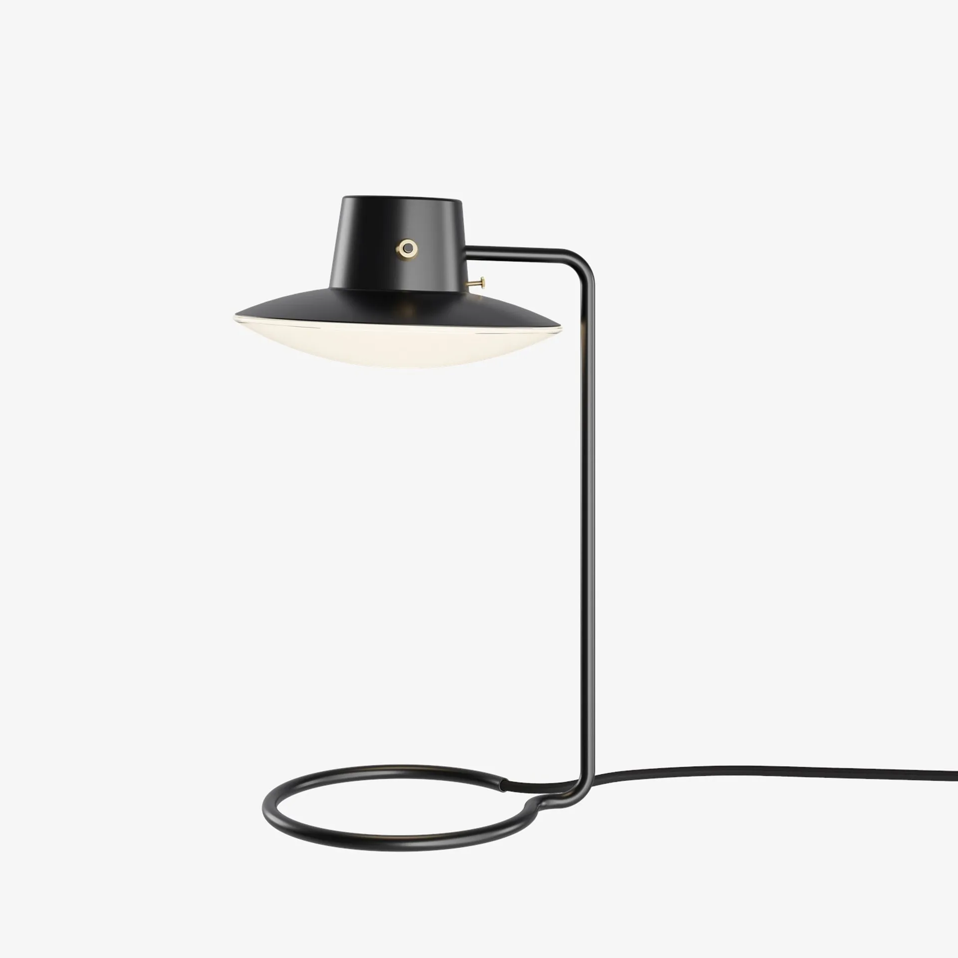 Lampe de table AJ Oxford 41 cm noir, Noir Louis Poulsen