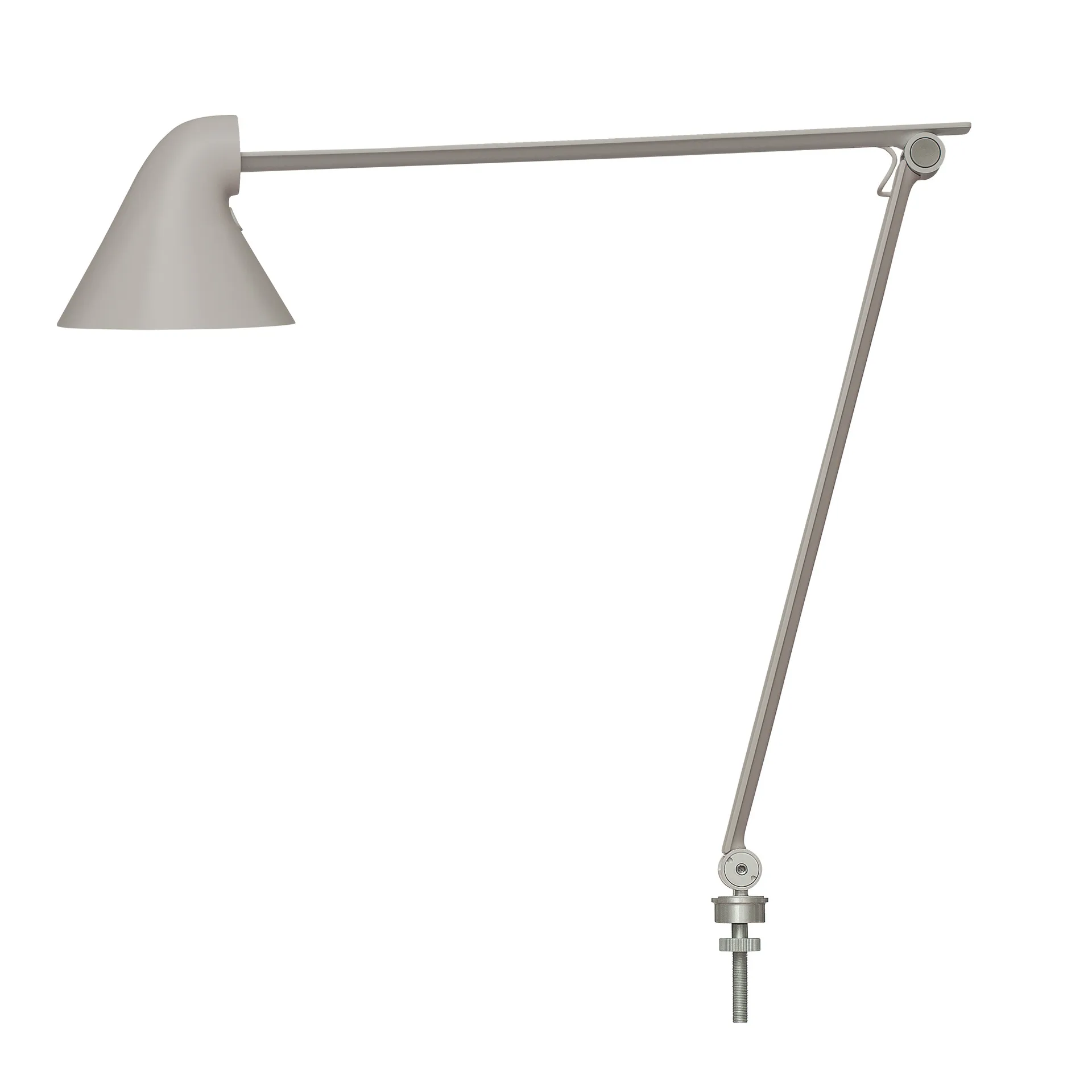 Lampe de table NJP Ø10mm, Gris clair Louis Poulsen
