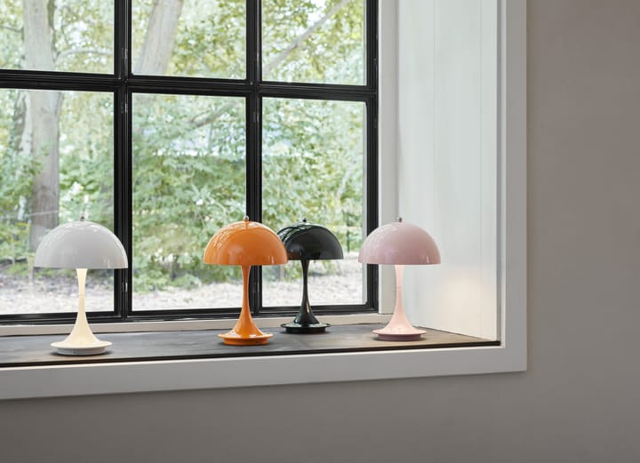 Lampe de table Panthella 160 Portable métal, Orange Louis Poulsen