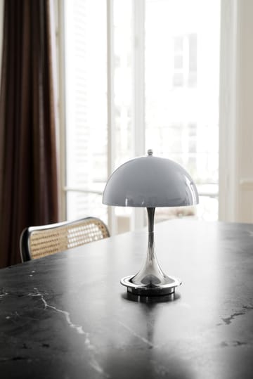 Lampe de table Panthella 160 Portable - Opal grey - Louis Poulsen