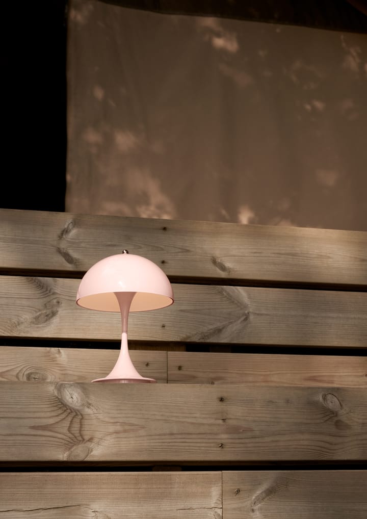 Lampe de table Panthella 160 Portable - Pale rose - Louis Poulsen