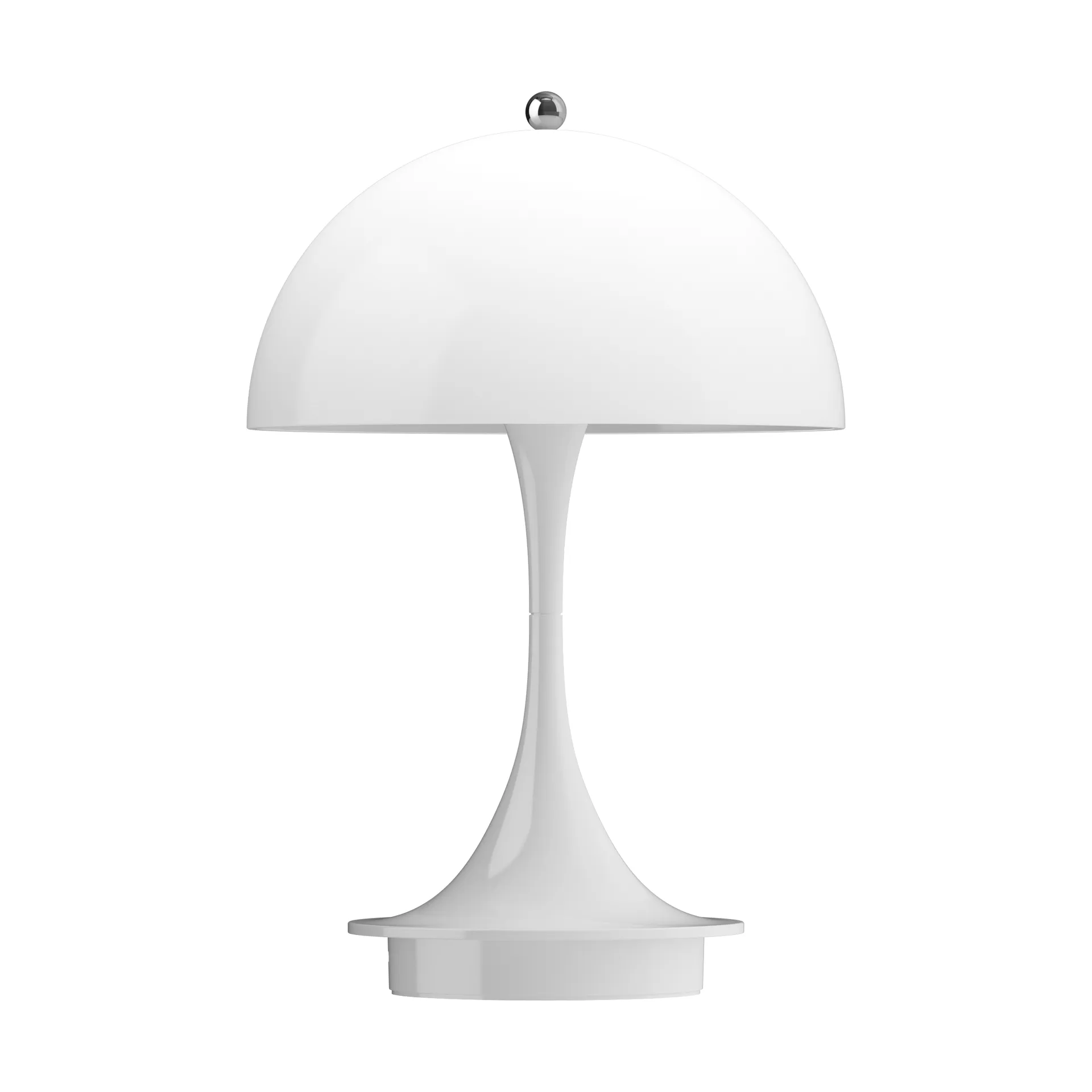 Lampe de table Panthella 160 Portable v3, Opal white Louis Poulsen