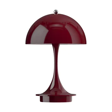 Lampe de table Panthella 160 Portable v3 - Opaque burgundy - Louis Poulsen