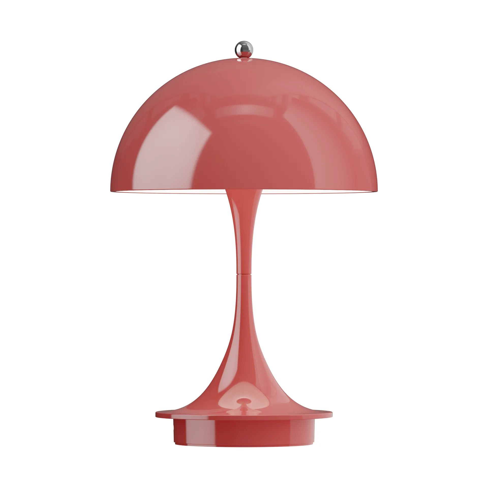 Lampe de table Panthella 160 Portable v3, Opaque coral Louis Poulsen
