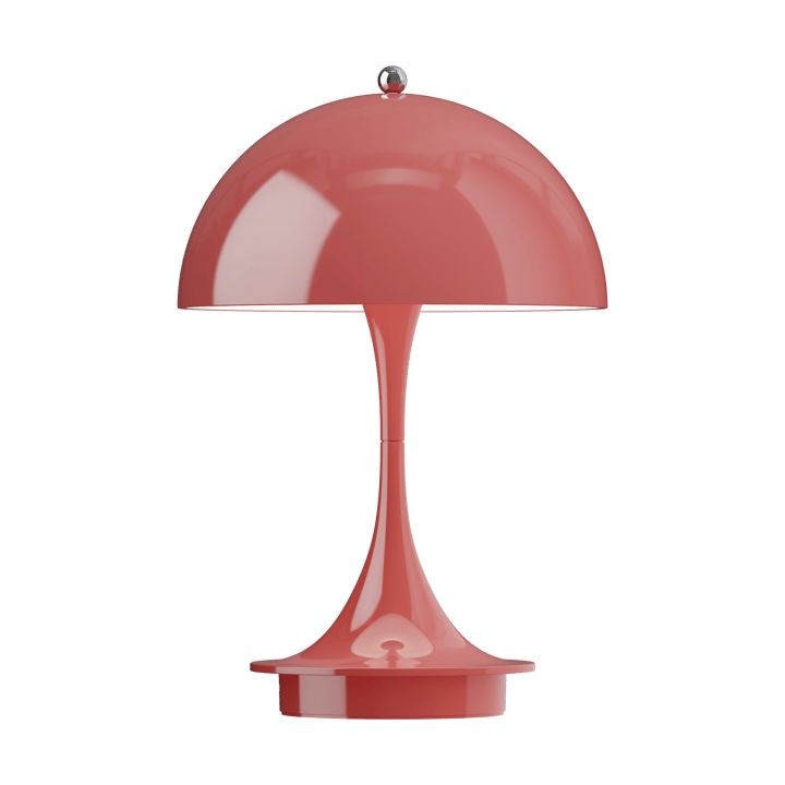 Lampe de table Panthella 160 Portable v3 - Opaque coral - Louis Poulsen