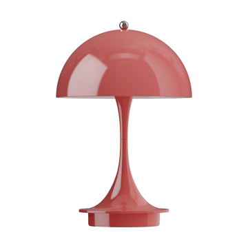 Lampe de table Panthella 160 Portable v3 - Opaque coral - Louis Poulsen