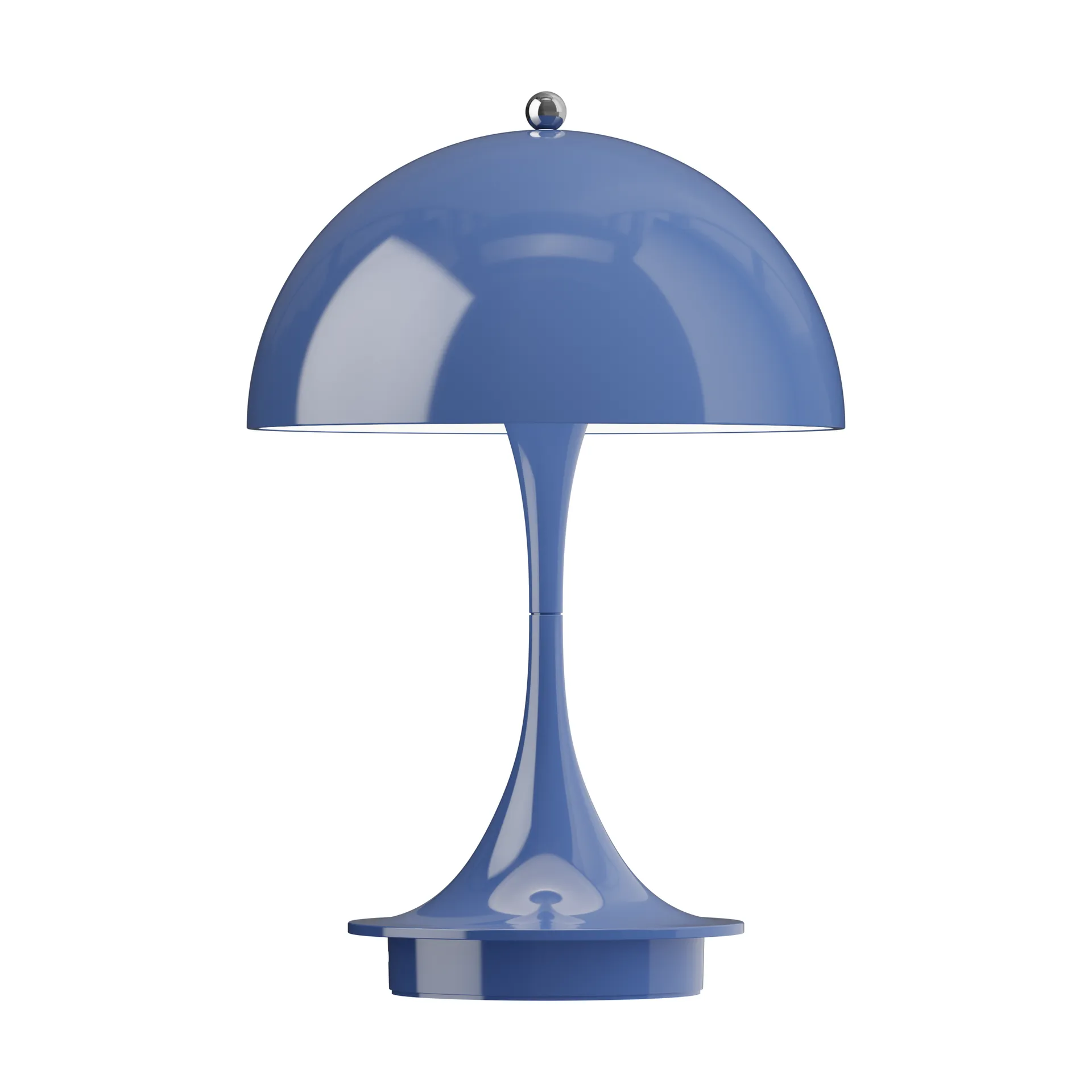 Lampe de table Panthella 160 Portable v3, Opaque indigo Louis Poulsen