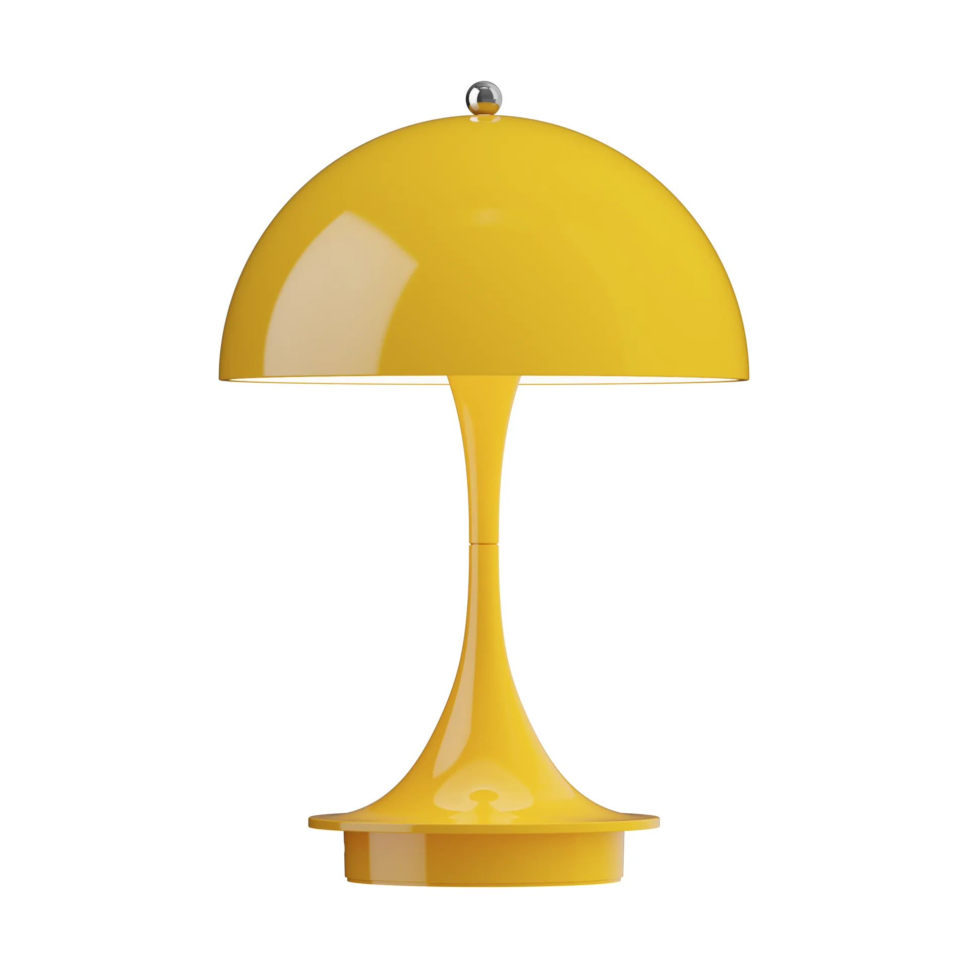 Lampe de table Panthella 160 Portable v3, Opaque yellow Louis Poulsen