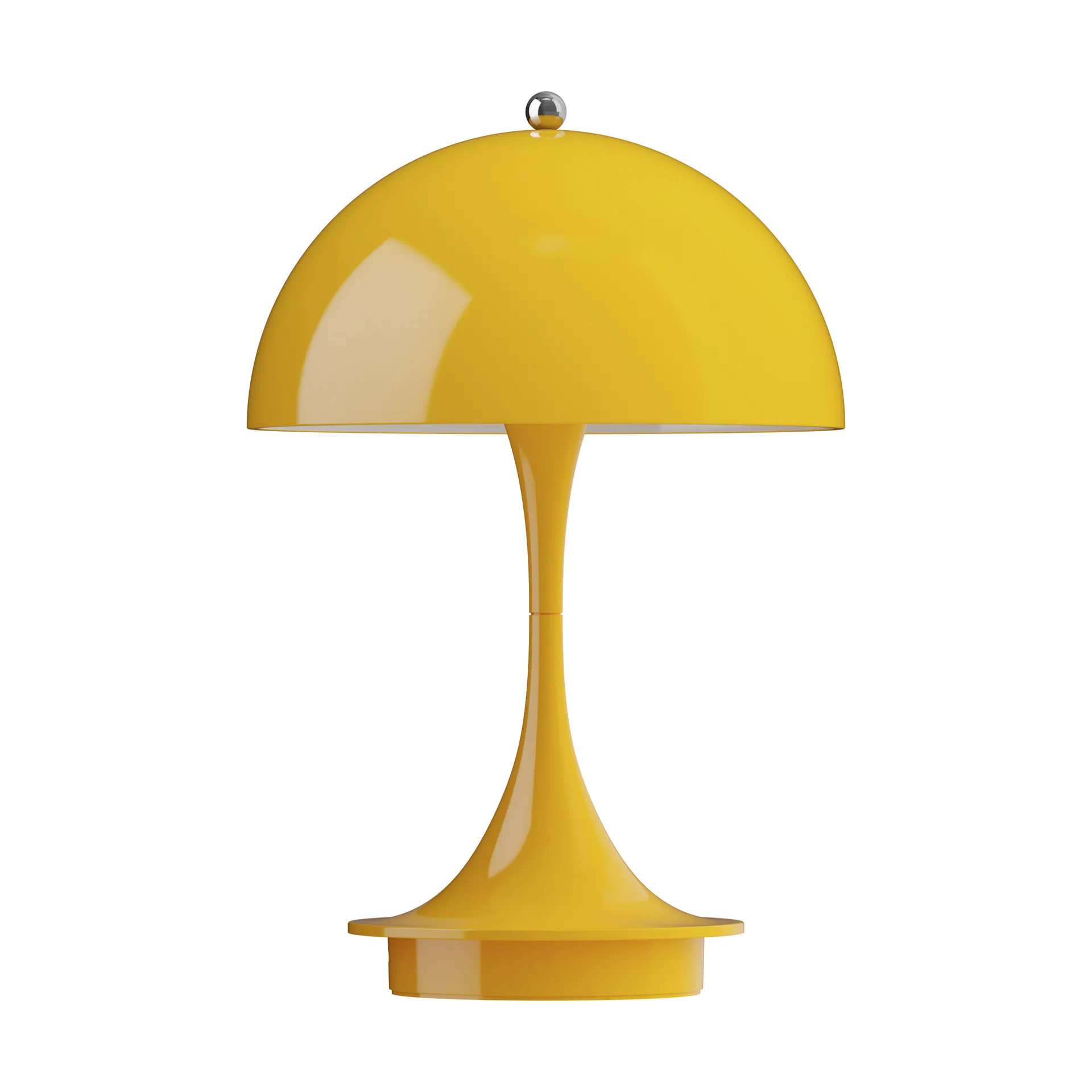 Lampe de table Panthella 160 Portable v3, Opaque yellow Louis Poulsen