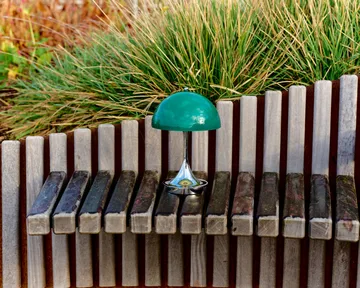 Lampe de table Panthella 160 Portable v3 - Original Opal Green - Louis Poulsen